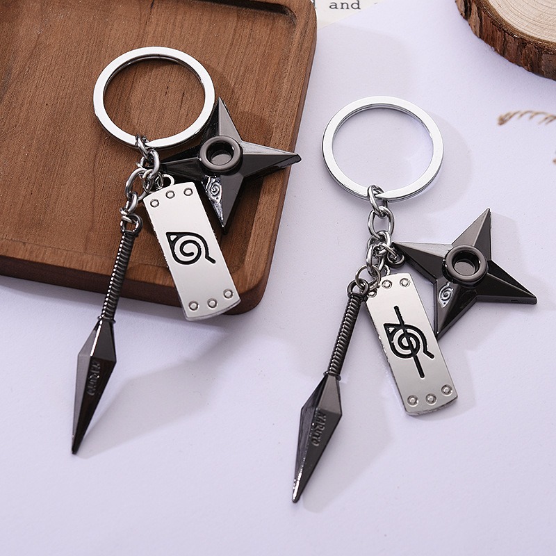 Carabiner Keychain - Bandai Anime Naruto llavero coche llavero