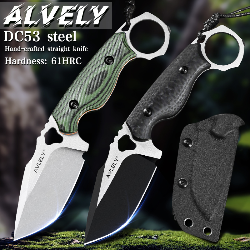 Edc Fixed Blade Deep Carry - Cuchillo de hoja fija de acero