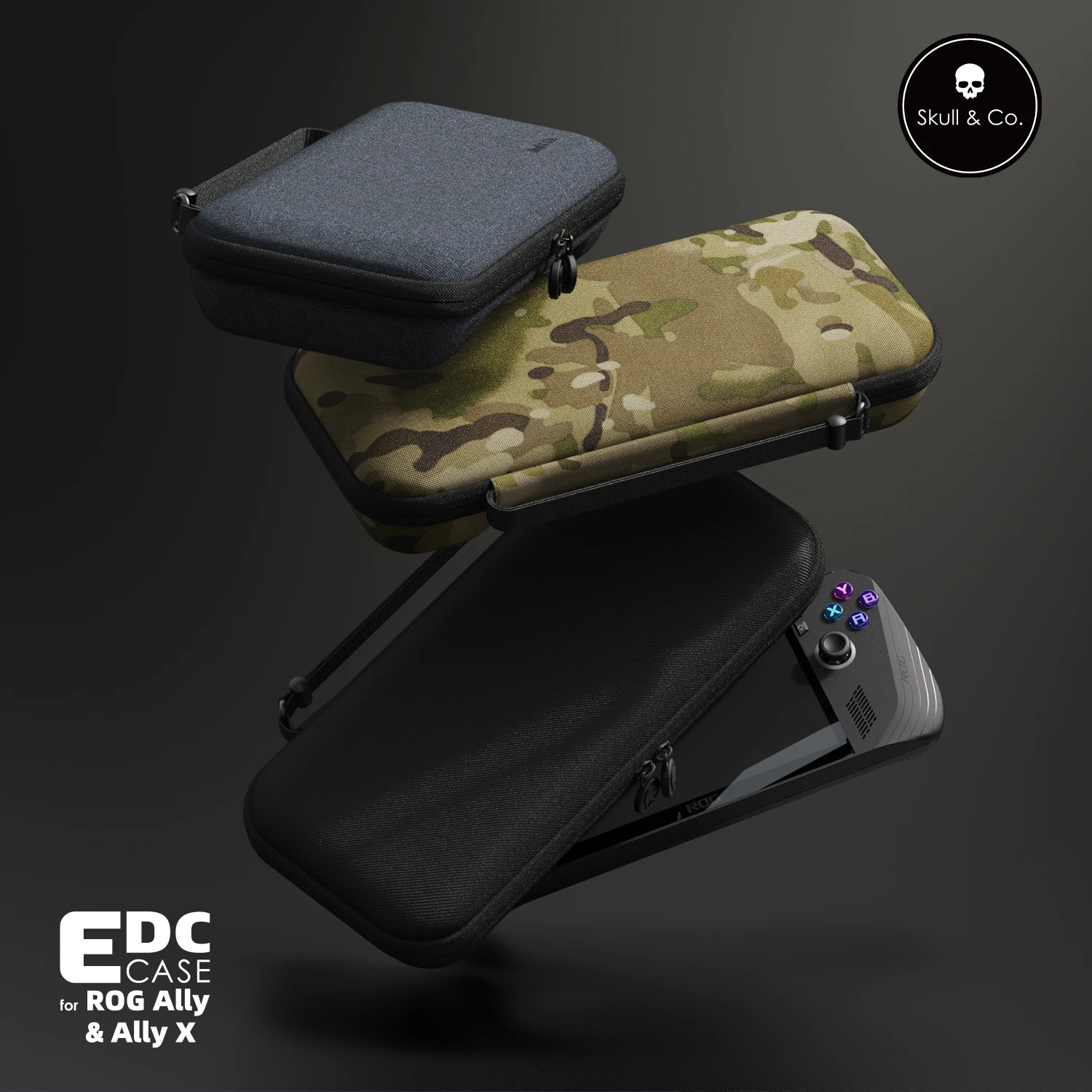 Edc Carry Co - Skull & Co. EDC Estuche Bolsa