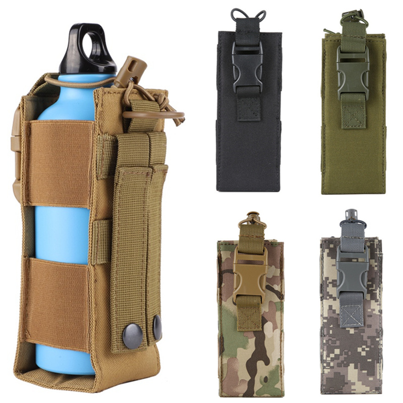 Edc Carry Pouch - Funda para botella de agua Molle,