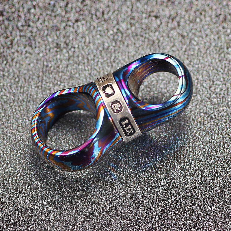 Llavero giratorio de titanio T - Edc Car Carry reseña y precio
