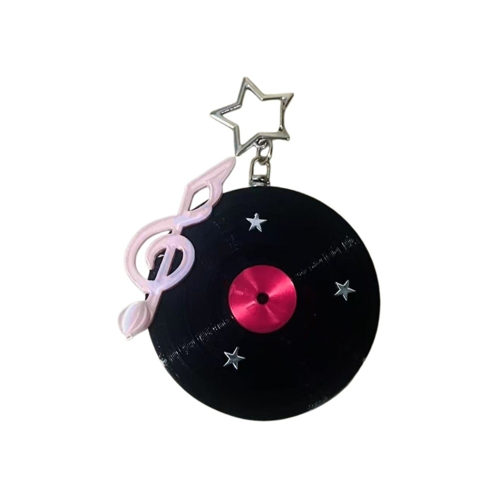 Llavero de disco de vinilo Y2K - Cable Winder Keychain reseña y precio