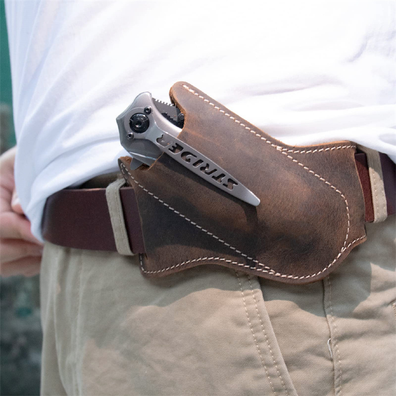 Fundas para cuchillos de cuero - Edc Everyday Carry Knives reseña y precio
