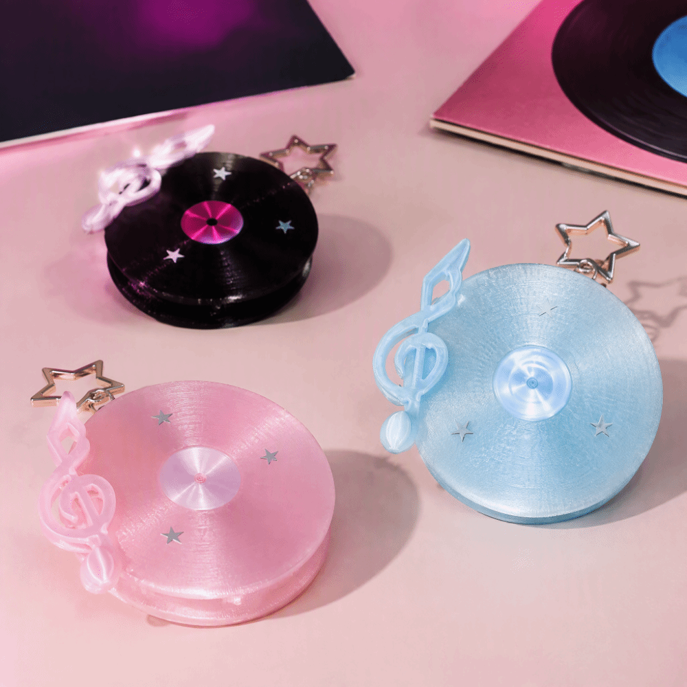 Llavero de disco de vinilo Y2K - Cable Winder Keychain reseña y precio