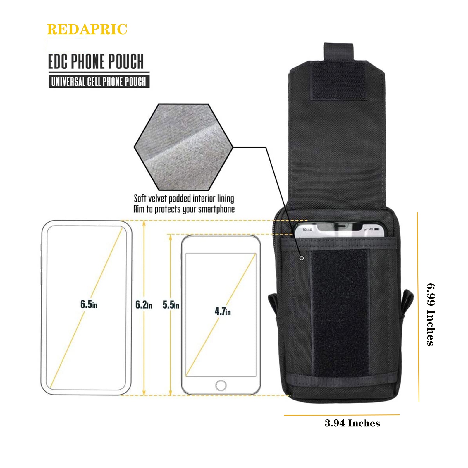 Bolsa táctica Molle, riñonera  - Edc Carry Pouch reseña y precio