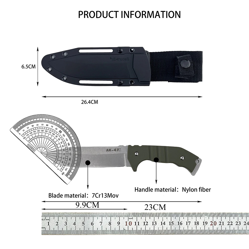 Cuchillo de Hoja Fija para Uso - Edc Fixed Blade Deep Carry reseña y precio