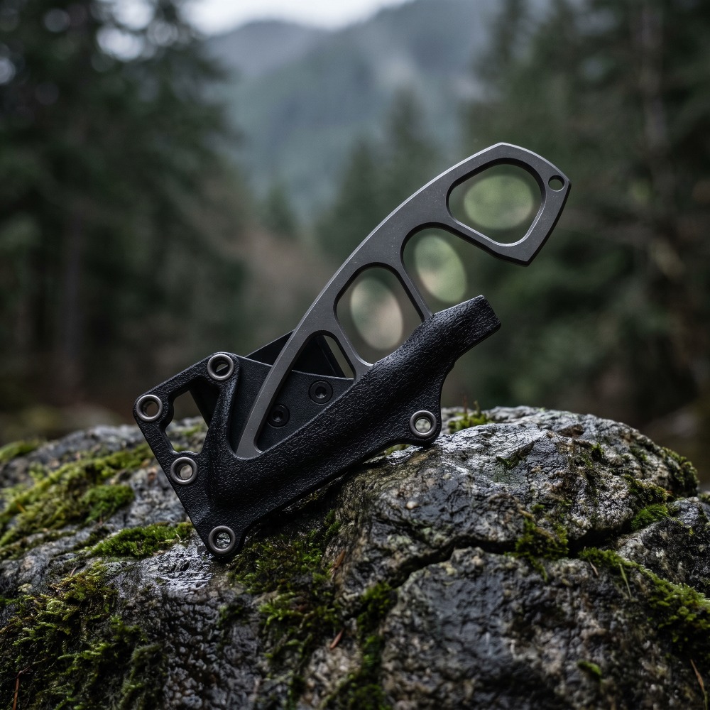 Cuchillo EDC de hoja fija port - Edc Fixed Blade Deep Carry reseña y precio