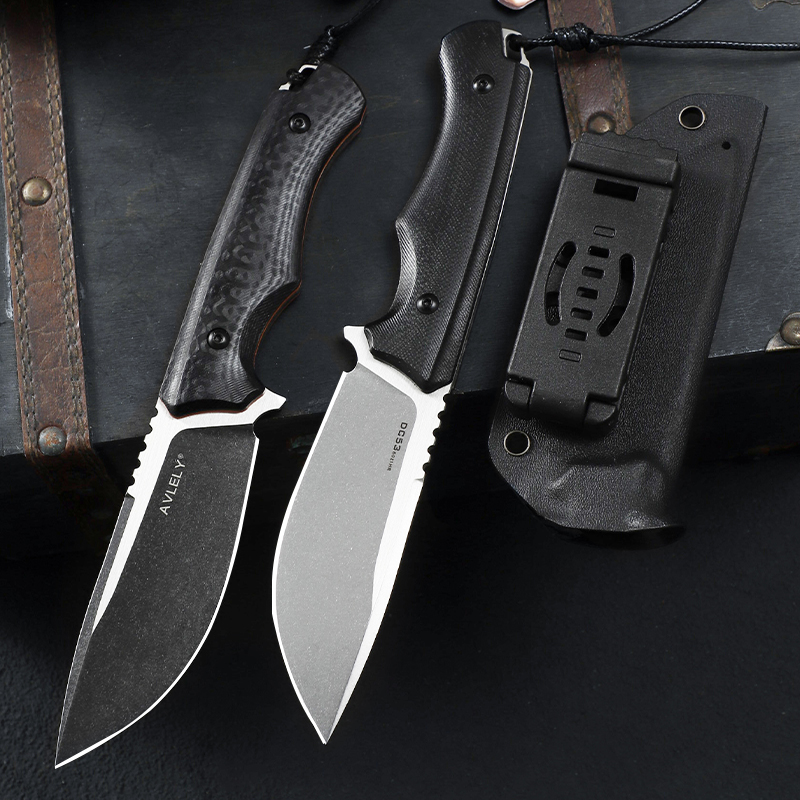 Cuchillo recto de hoja fija de - Edc Fixed Blade Deep Carry reseña y precio