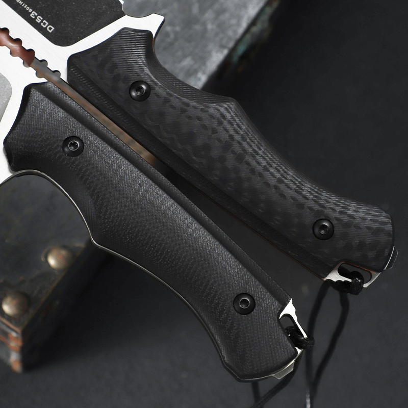 Cuchillo recto de hoja fija de - Edc Fixed Blade Deep Carry reseña y precio