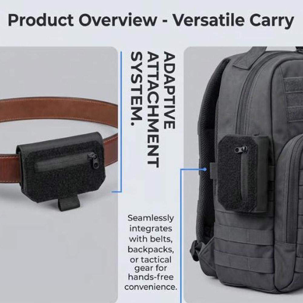 Bolsa Compacta para Cinturón,  - Edc Carry Pouch reseña y precio