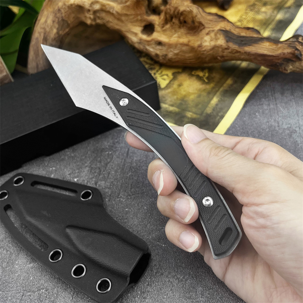Cuchillo de hoja fija portátil - Edc Fixed Blade Deep Carry reseña y precio