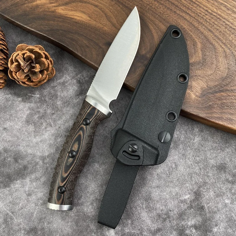 Cuchillo recto D2 hoja G10 man - Edc Fixed Blade Deep Carry reseña y precio
