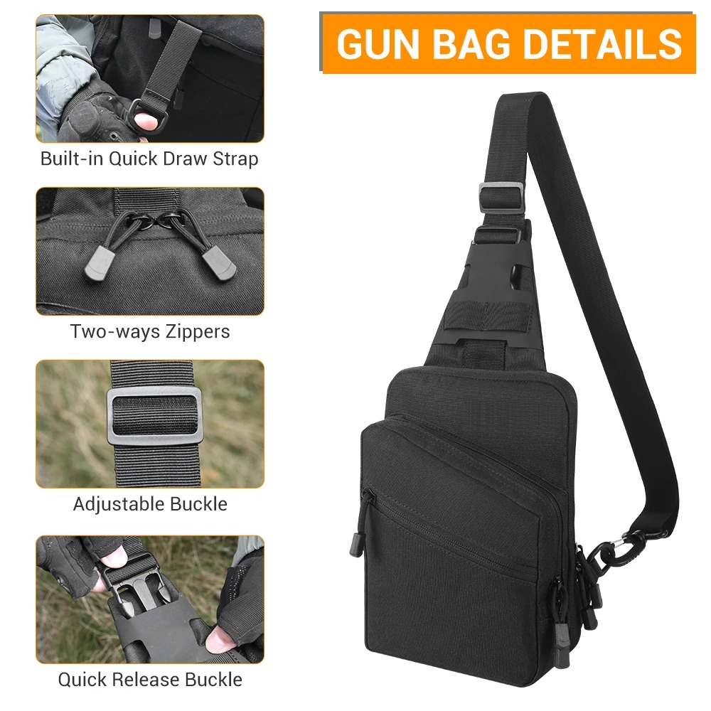 Bolsa Táctica para Pistola, Bo - Edc Carry Pistols reseña y precio