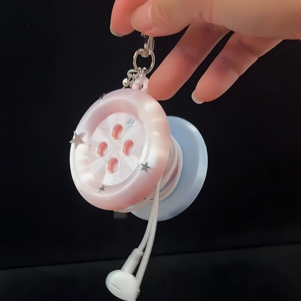Organizador de Cables con Botó - Cable Winder Keychain reseña y precio