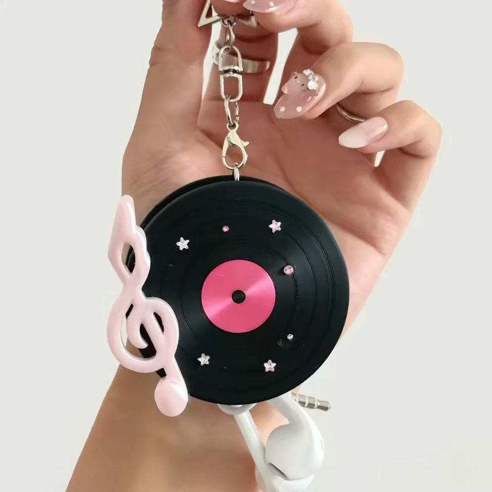Enrollador de Cables de Vinilo - Cable Winder Keychain reseña y precio