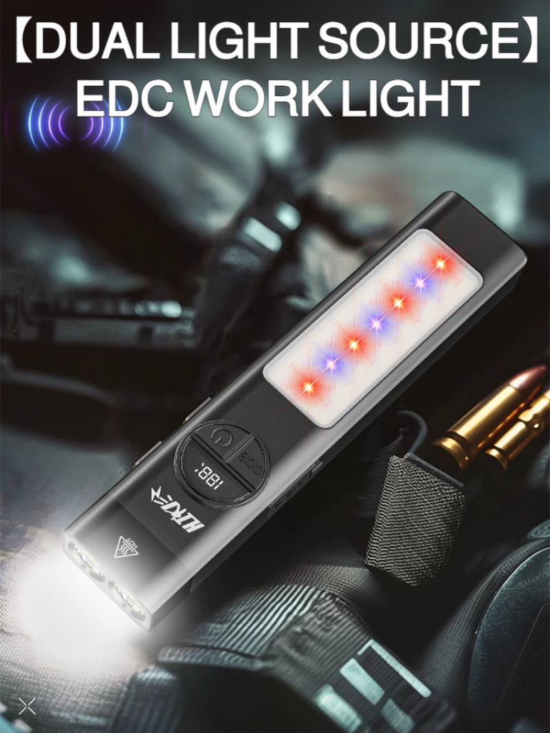 Linterna multifuncional con fu - Edc Car Carry reseña y precio