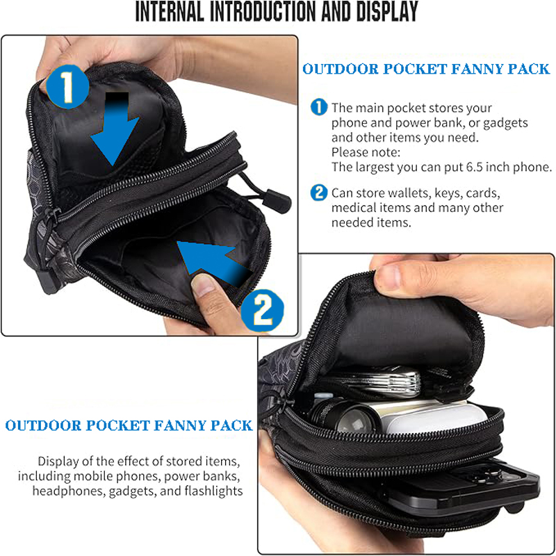 Bolsa táctica Molle Universal  - Edc Carry Pouch reseña y precio