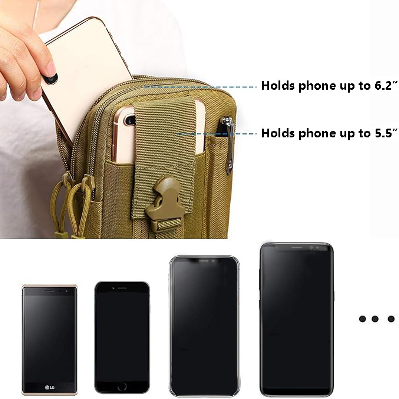 Bolsa táctica Molle Universal  - Edc Carry Pouch reseña y precio